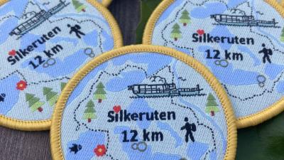 "Silkeruten 12 km"-mærket